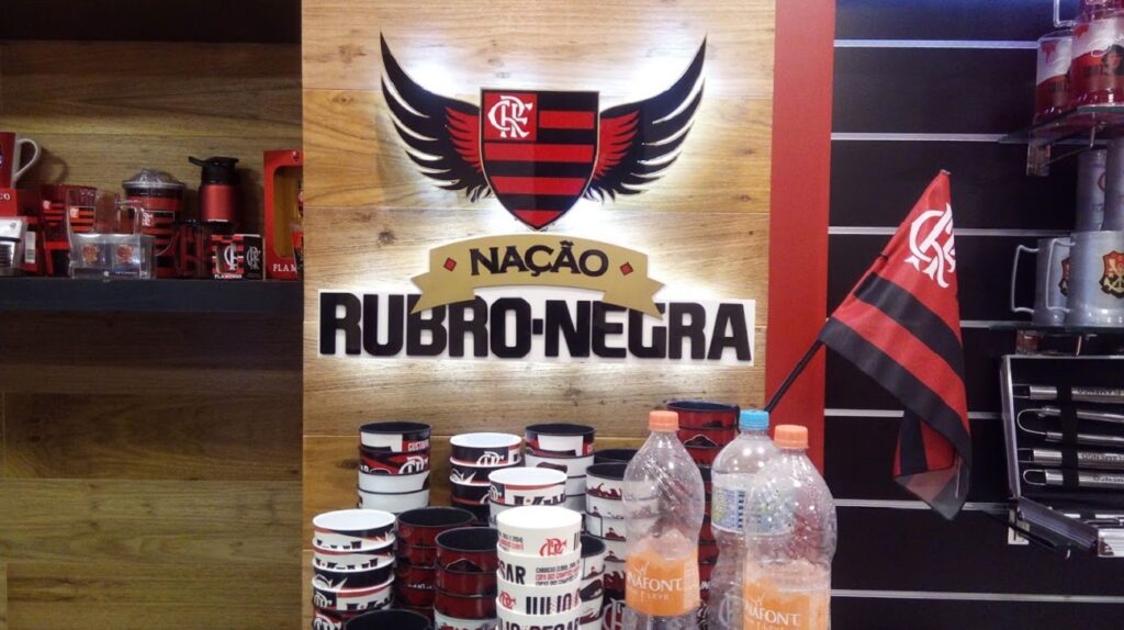 Letreiros: Todo em acrílico com luz indireta - Nação Rubro Negra