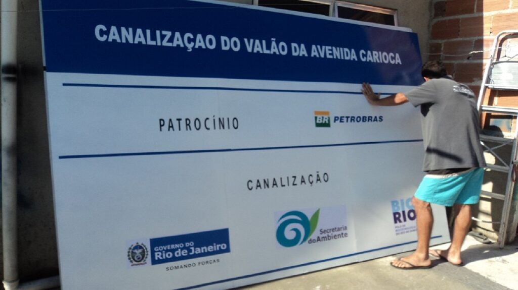 Placa de obra