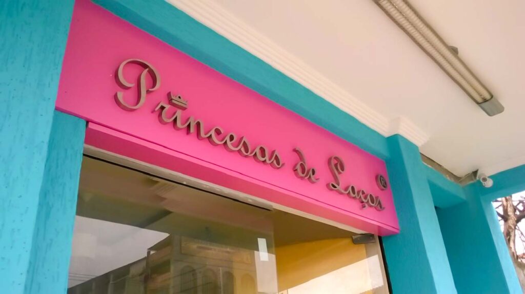Letras de aço escovado