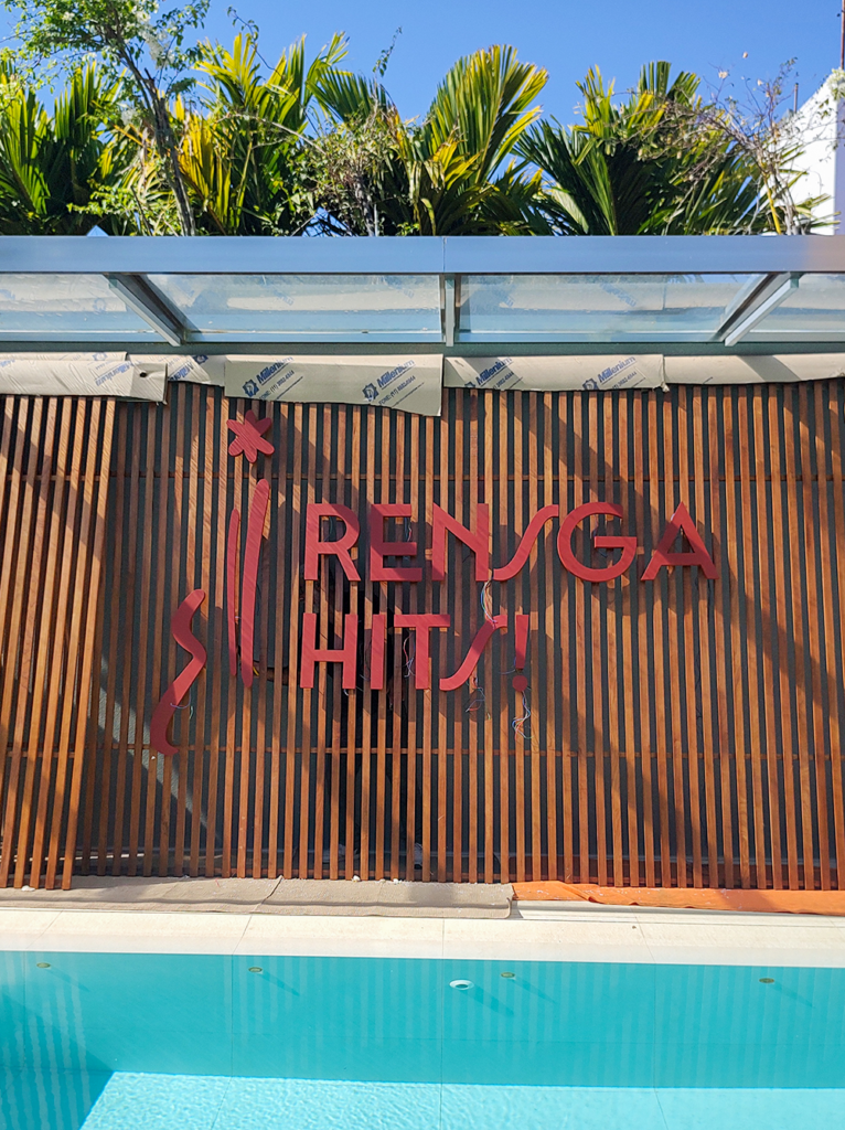 Letreiro Série Rensga Hits - Metro Quadrado Placas Comunivação Visual
